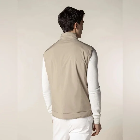 Aurelien BEIGE REVERSIBLE RESORT BODY WARMER